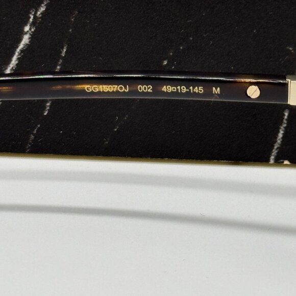 NEW GUCCI GG1507OJ 002 HAVANA MEN EYEGLASSES GUCCI - Picture 9 of 10